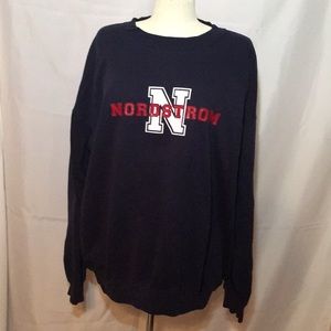 Dark blue vintage "NORDSTROM" sweatshirt. Size XL